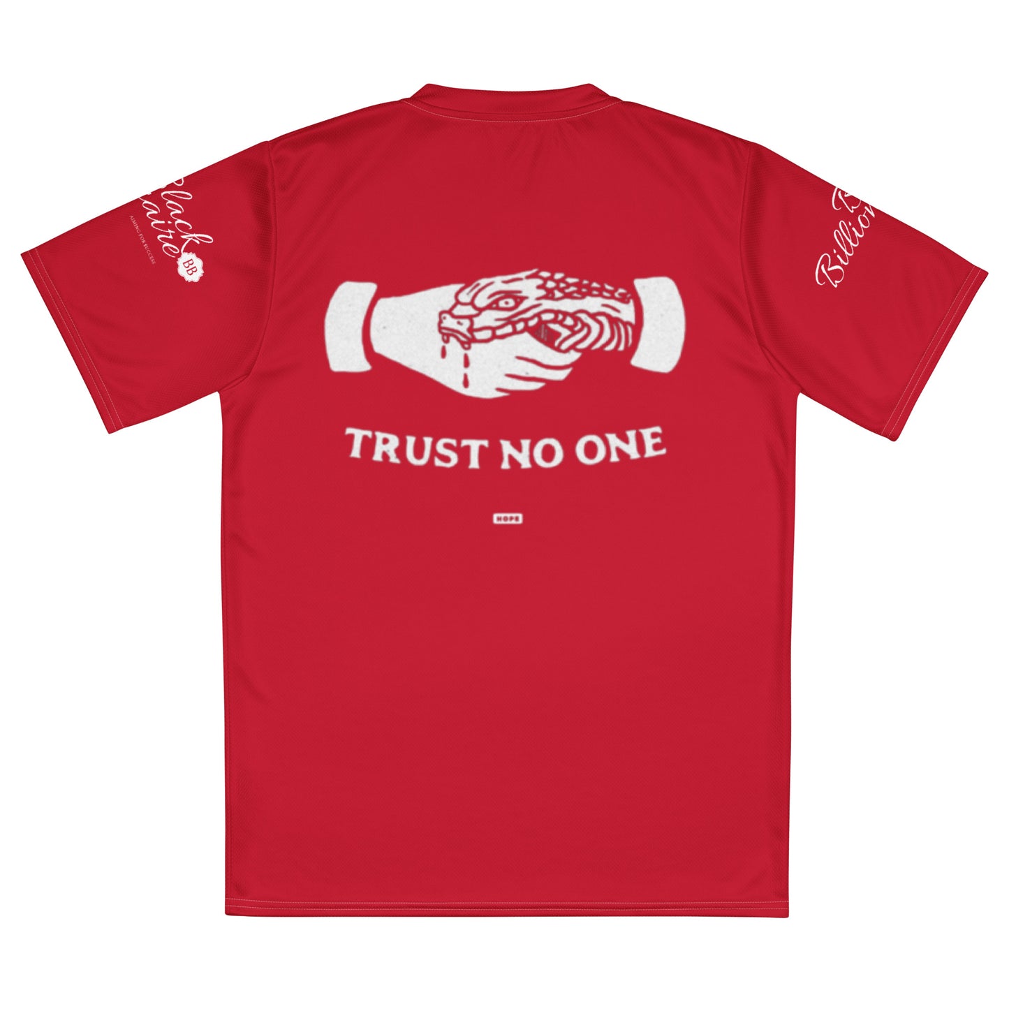 Trust No One (unisex sports jersey)