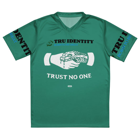 Trust No unisex sports jersey