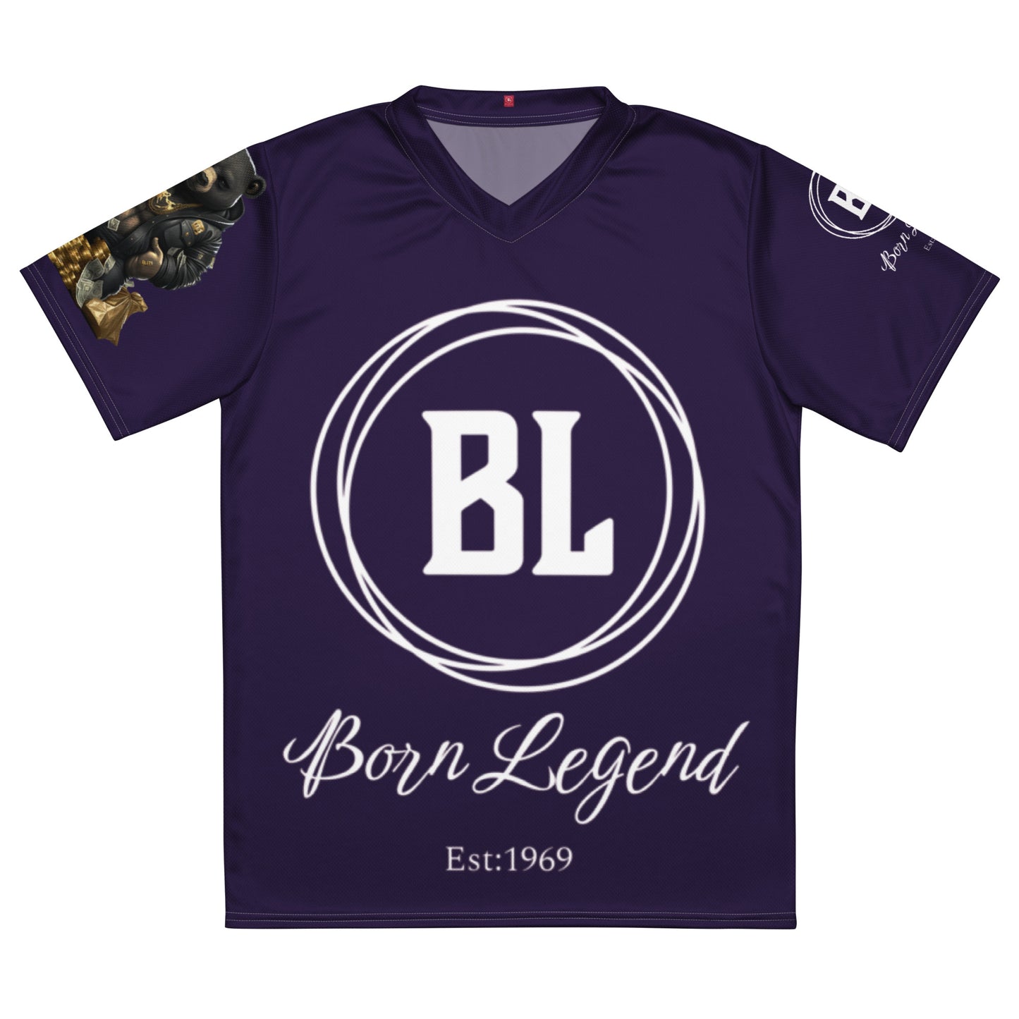 Born Legend Recycled unisex sports jersey