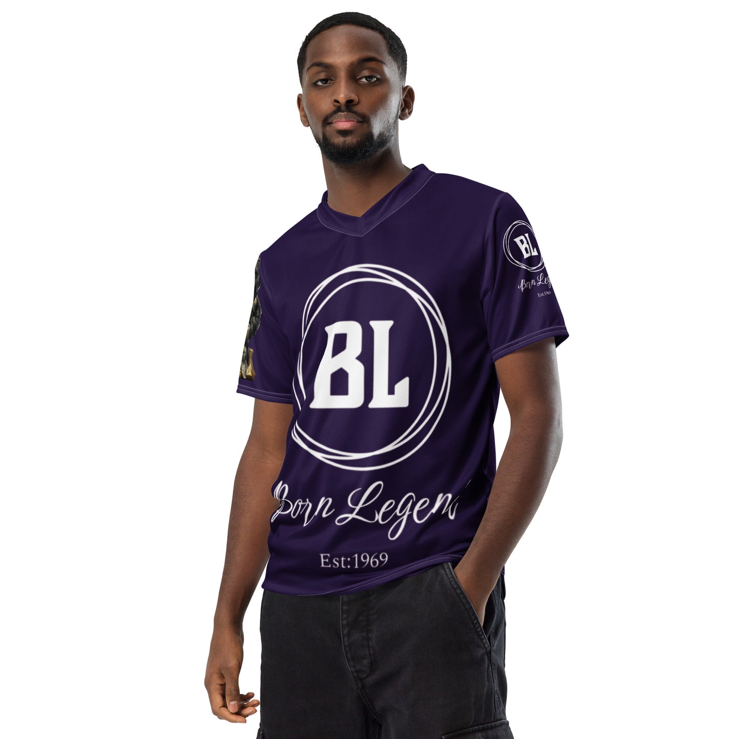 Born Legend Recycled unisex sports jersey