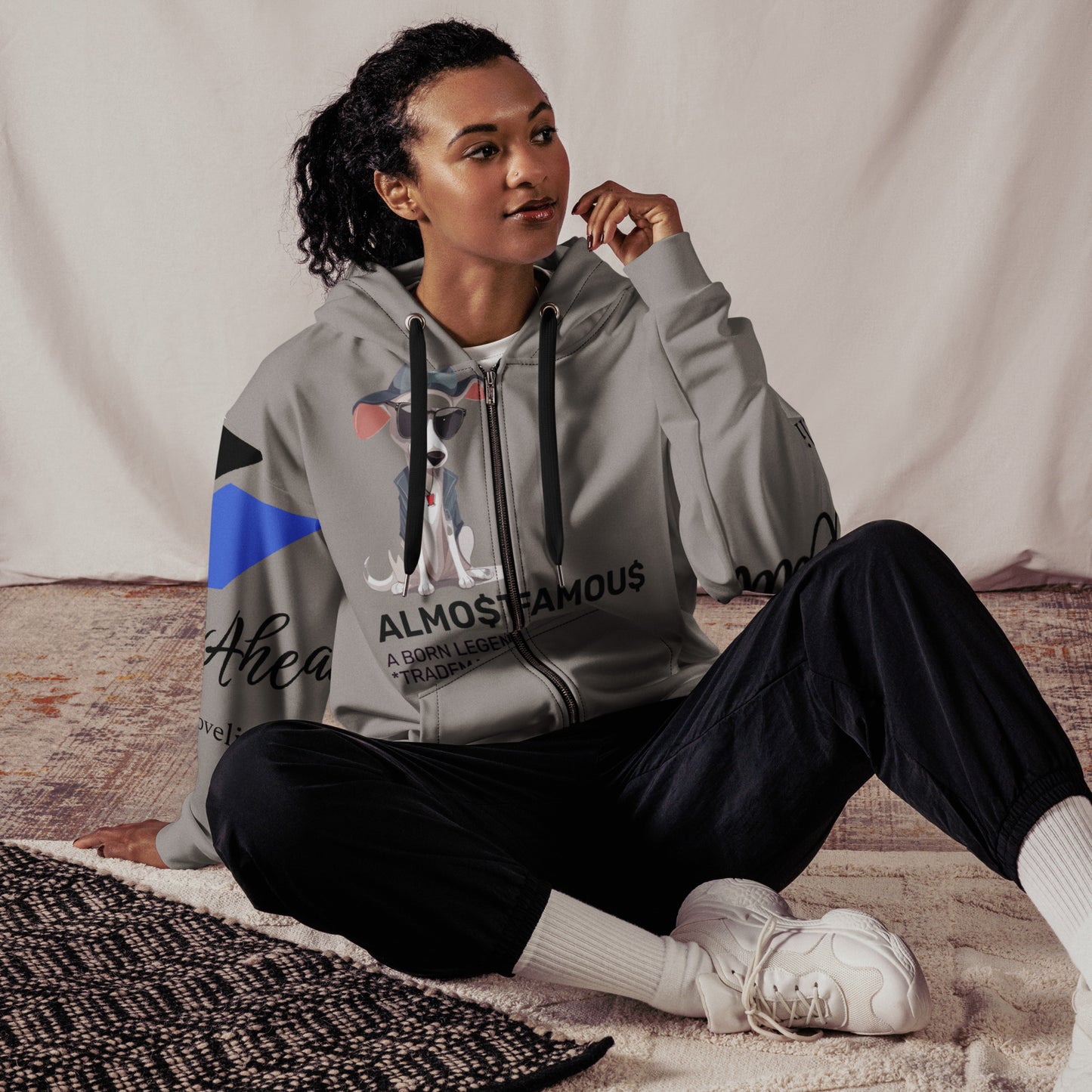 Almost Famous Unisex zip hoodie