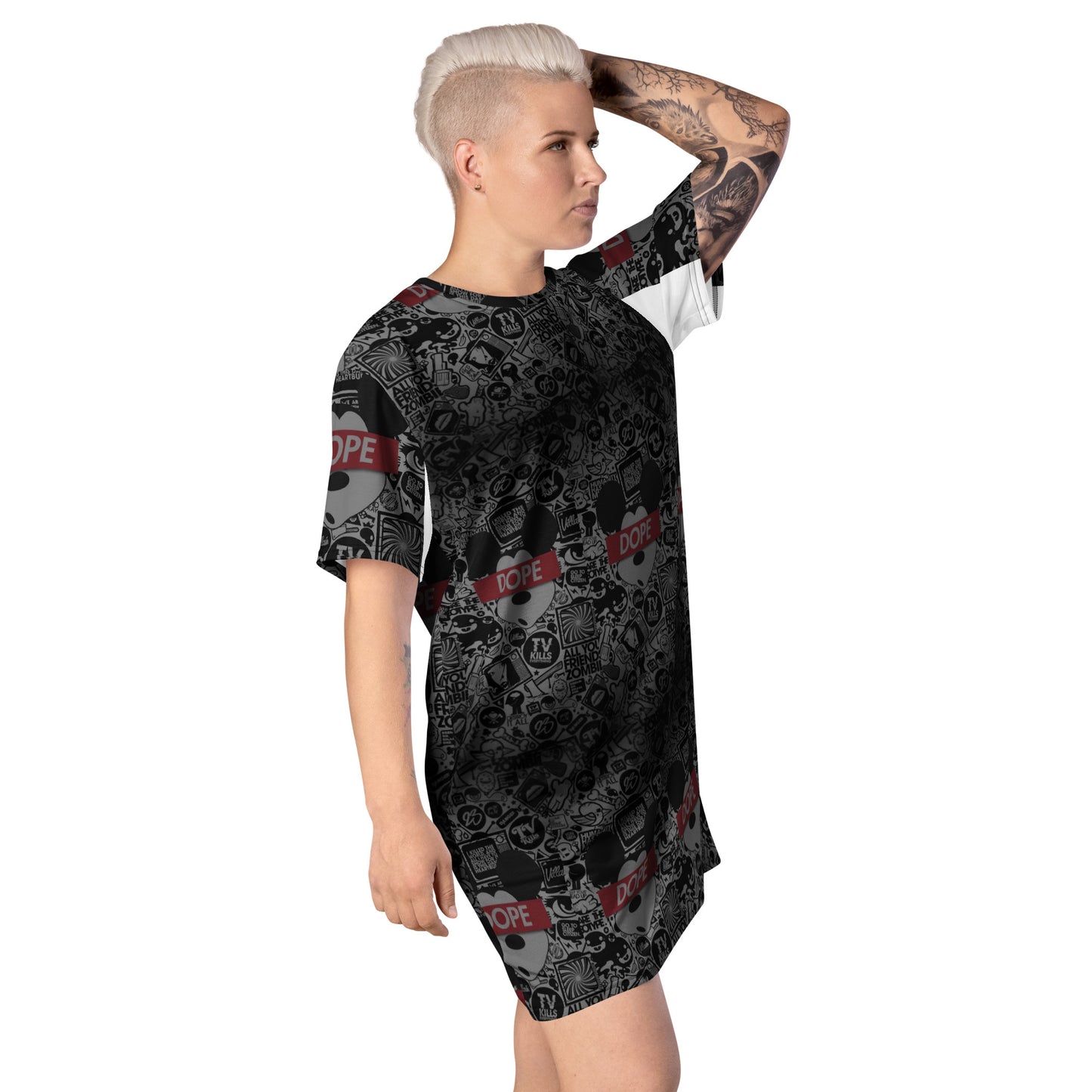 Black Billionaire T-shirt dress