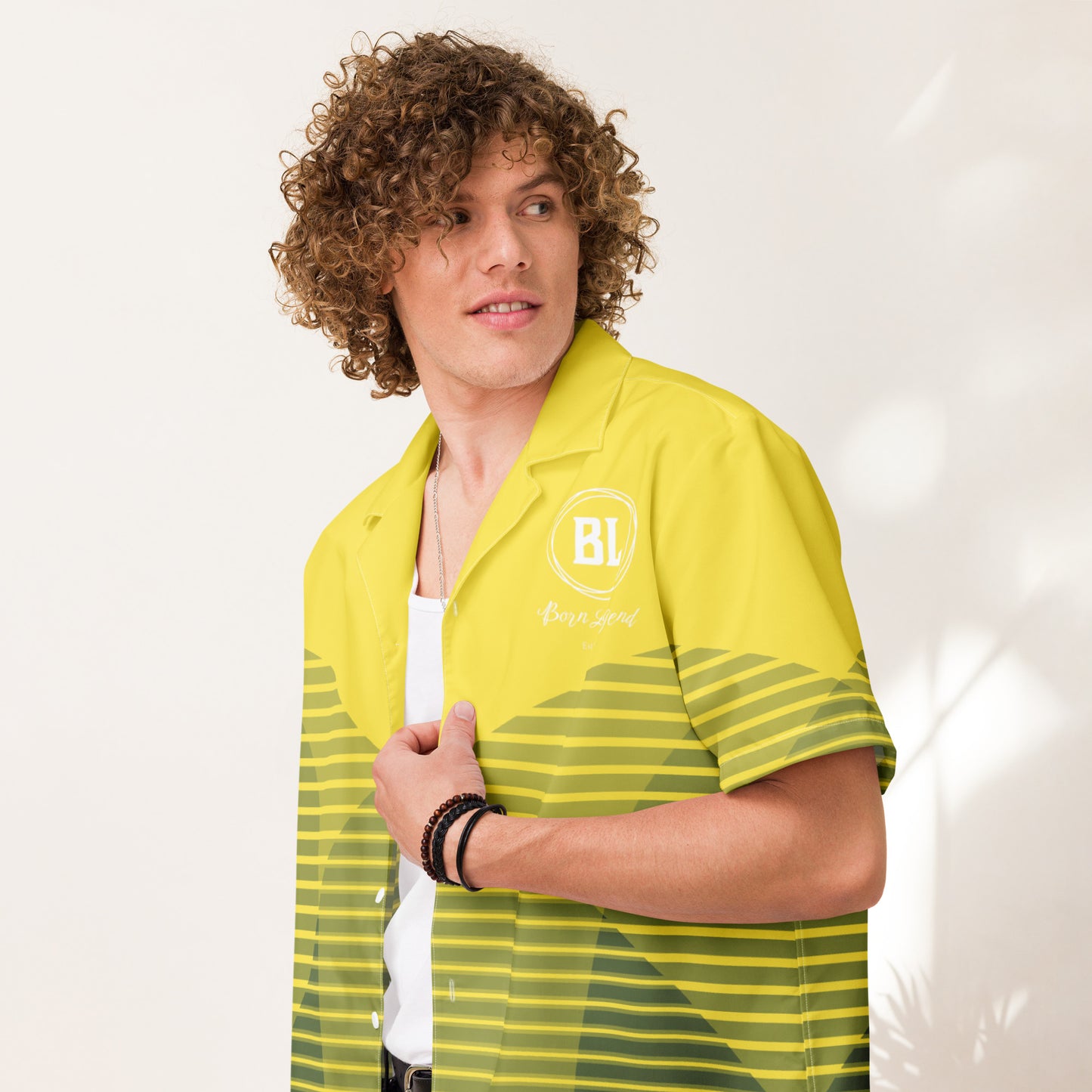 Born Legend Men's button shirt