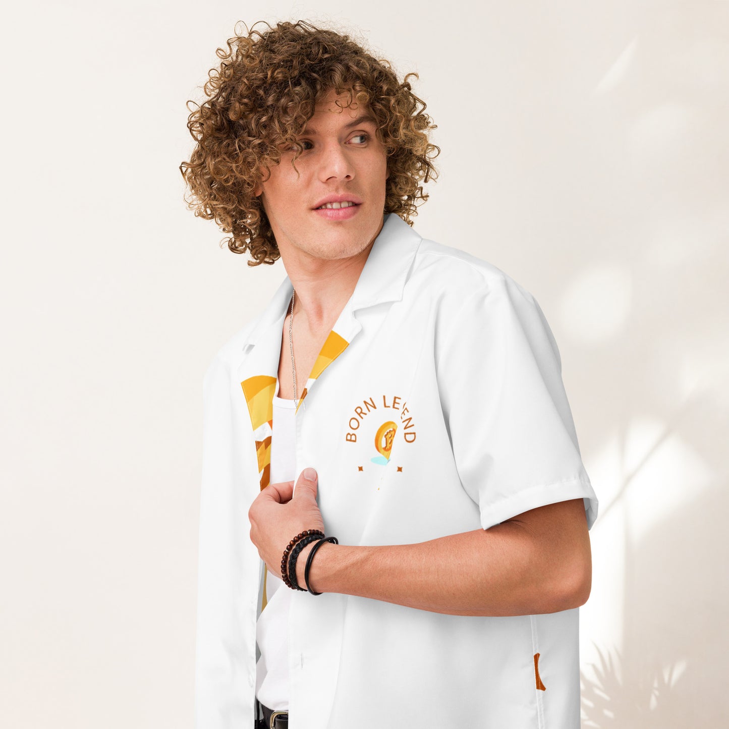 Born Legend Men's button shirt
