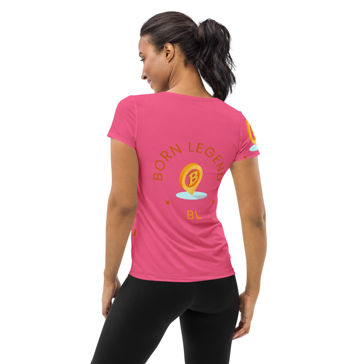 Born Legend Women's Athletic T-shirt