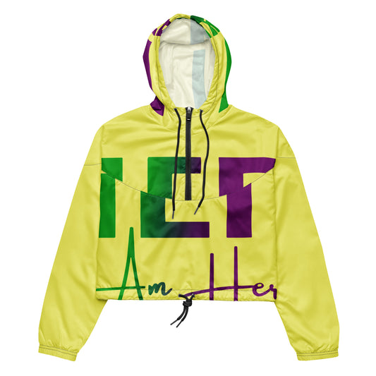 Women’s cropped windbreaker
