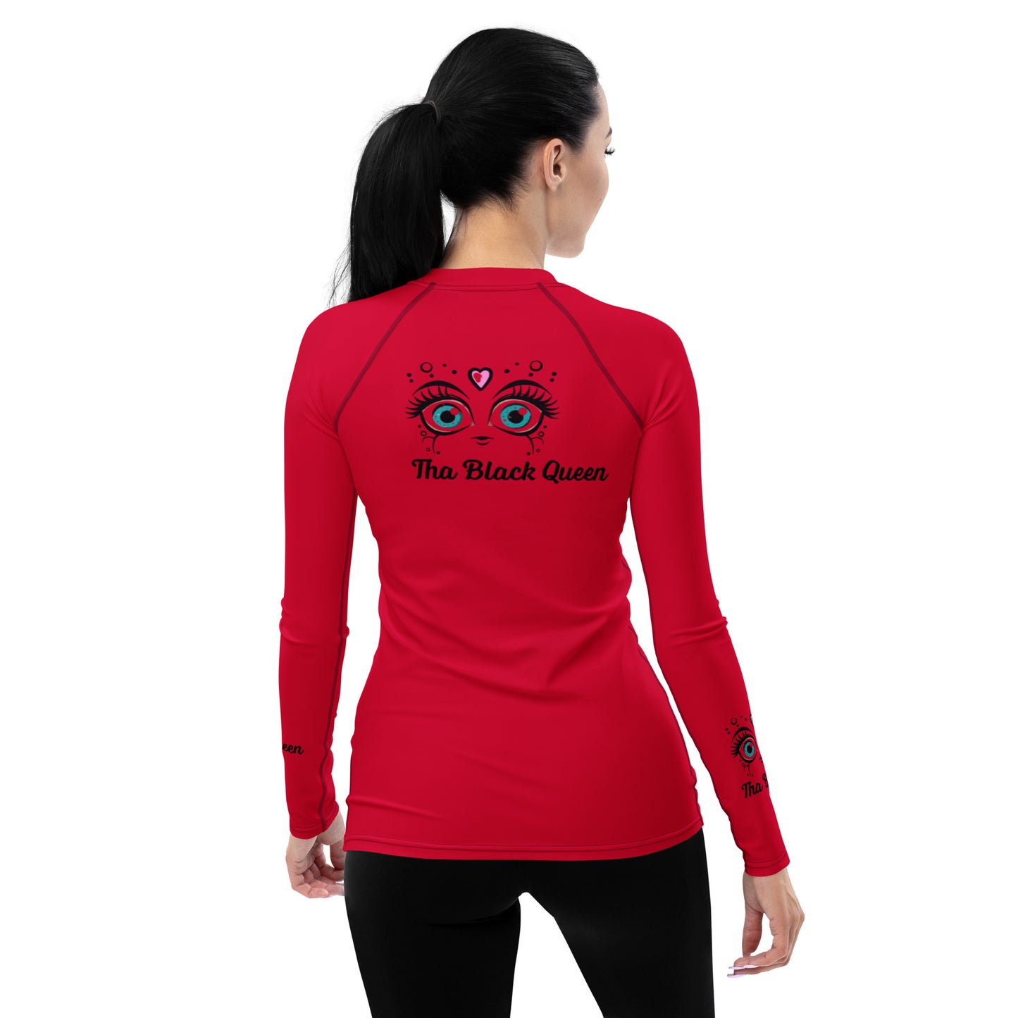 Black Queen Women's Rash Guard