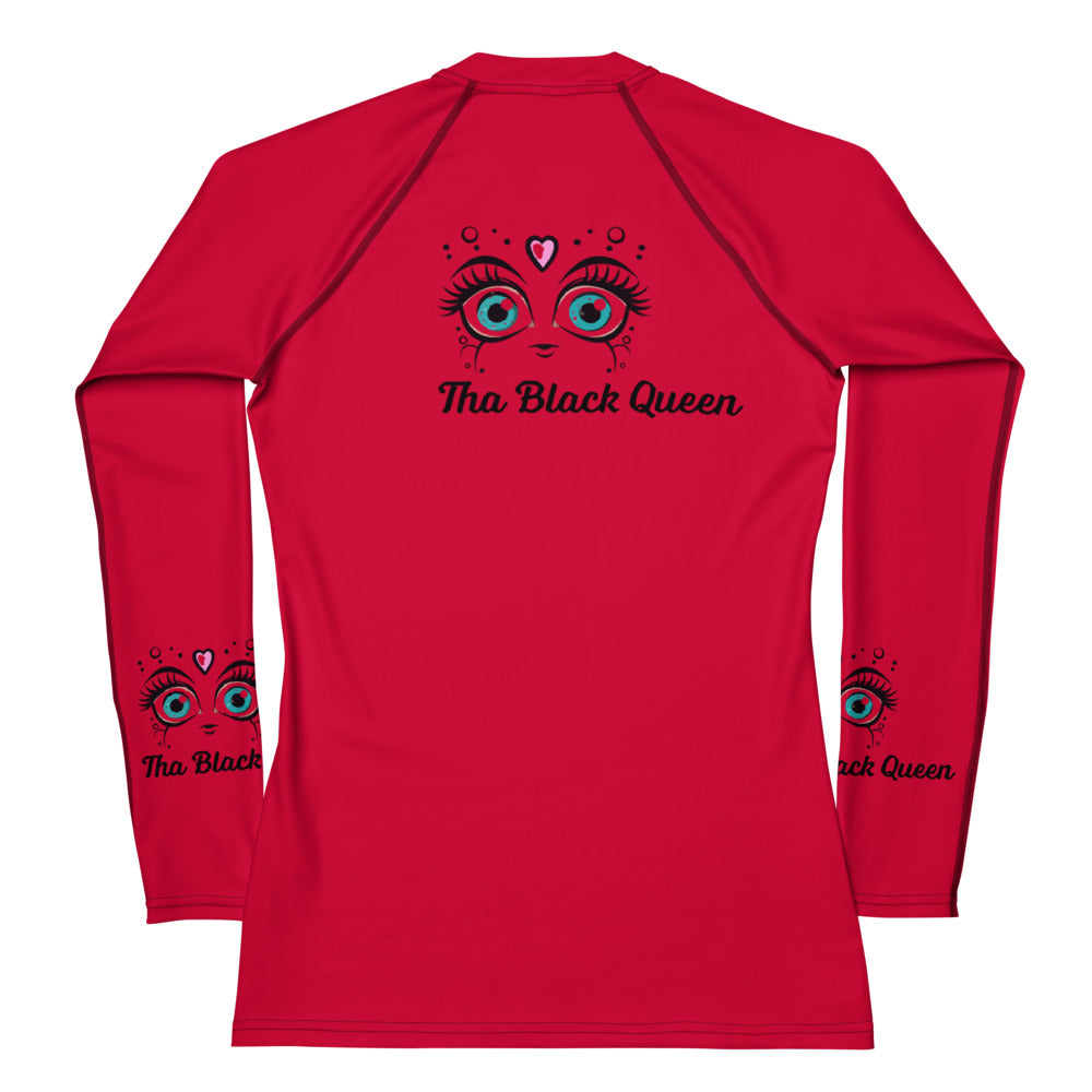 Black Queen Women's Rash Guard