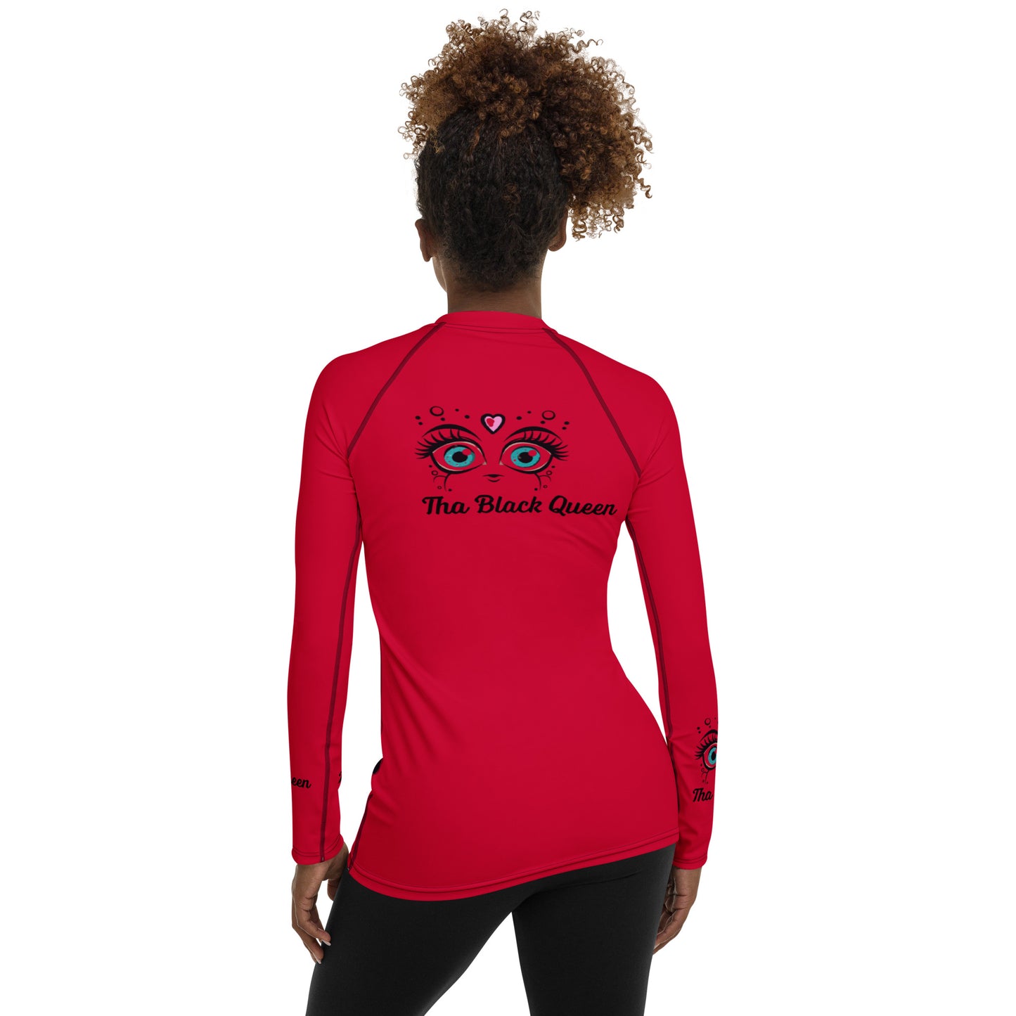 Black Queen Women's Rash Guard