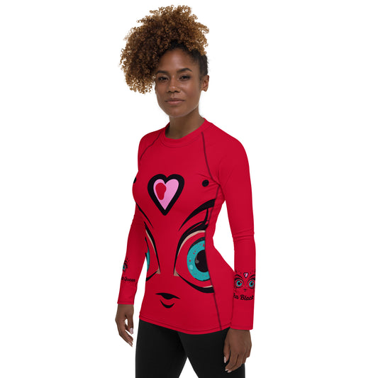 Black Queen Women's Rash Guard