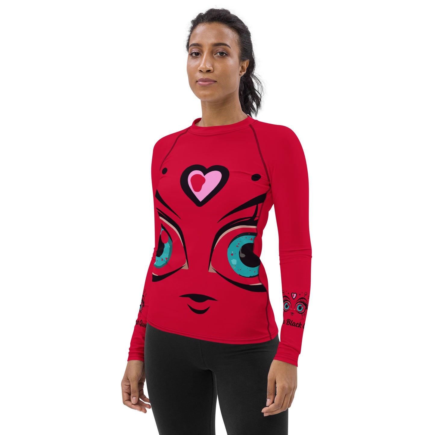 Black Queen Women's Rash Guard