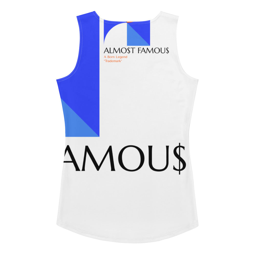 Almost Famous Women Sublimation Cut & Sew Tank Top