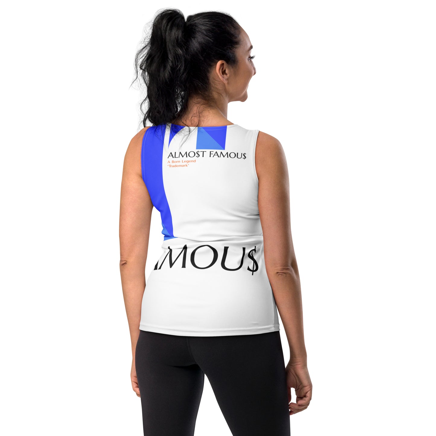 Almost Famous Women Sublimation Cut & Sew Tank Top