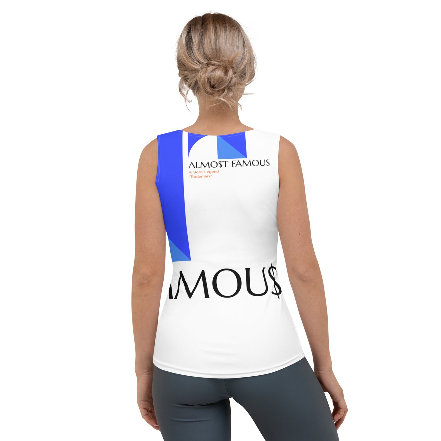 Almost Famous Women Sublimation Cut & Sew Tank Top