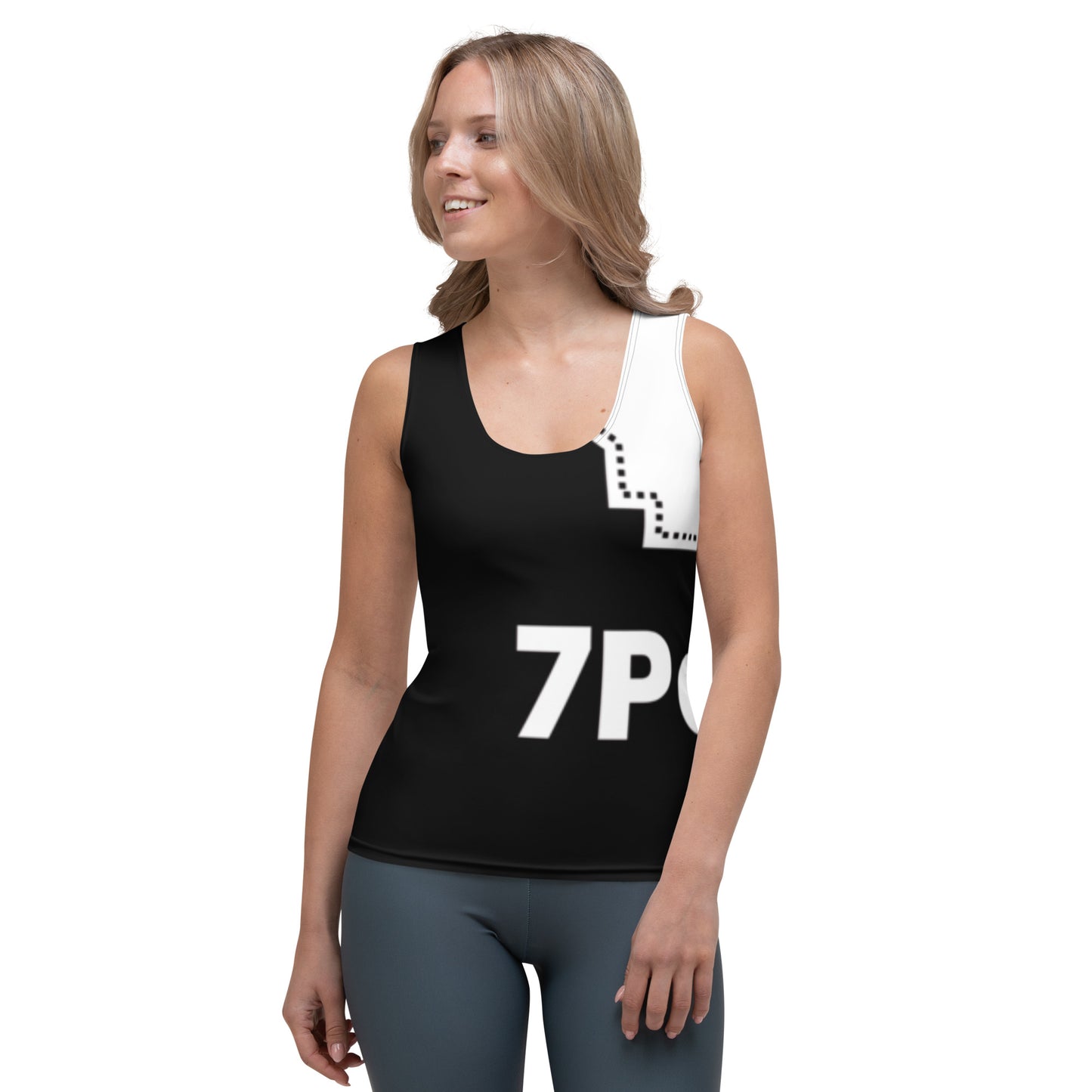 7PARKER Sublimation Cut & Sew Tank Top