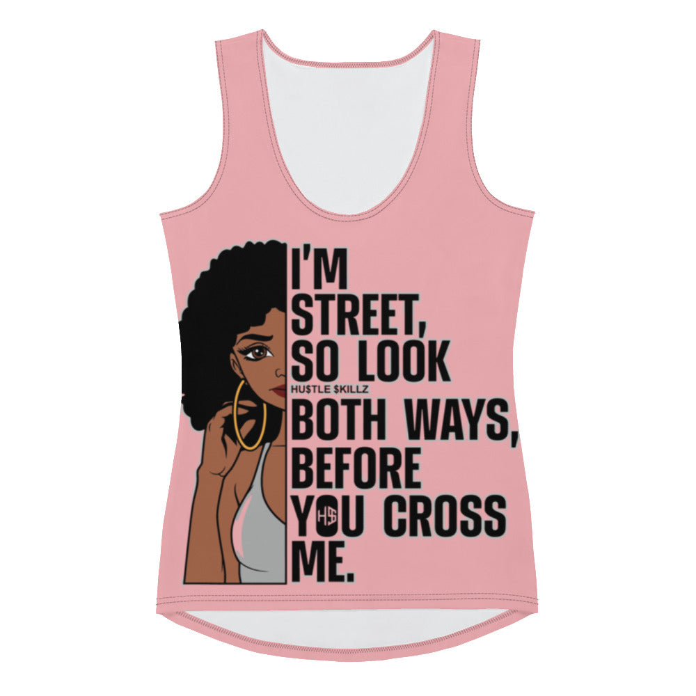 Women Sublimation Cut & Sew Tank Top