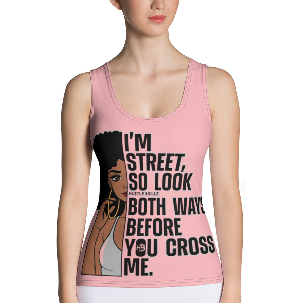 Women Sublimation Cut & Sew Tank Top