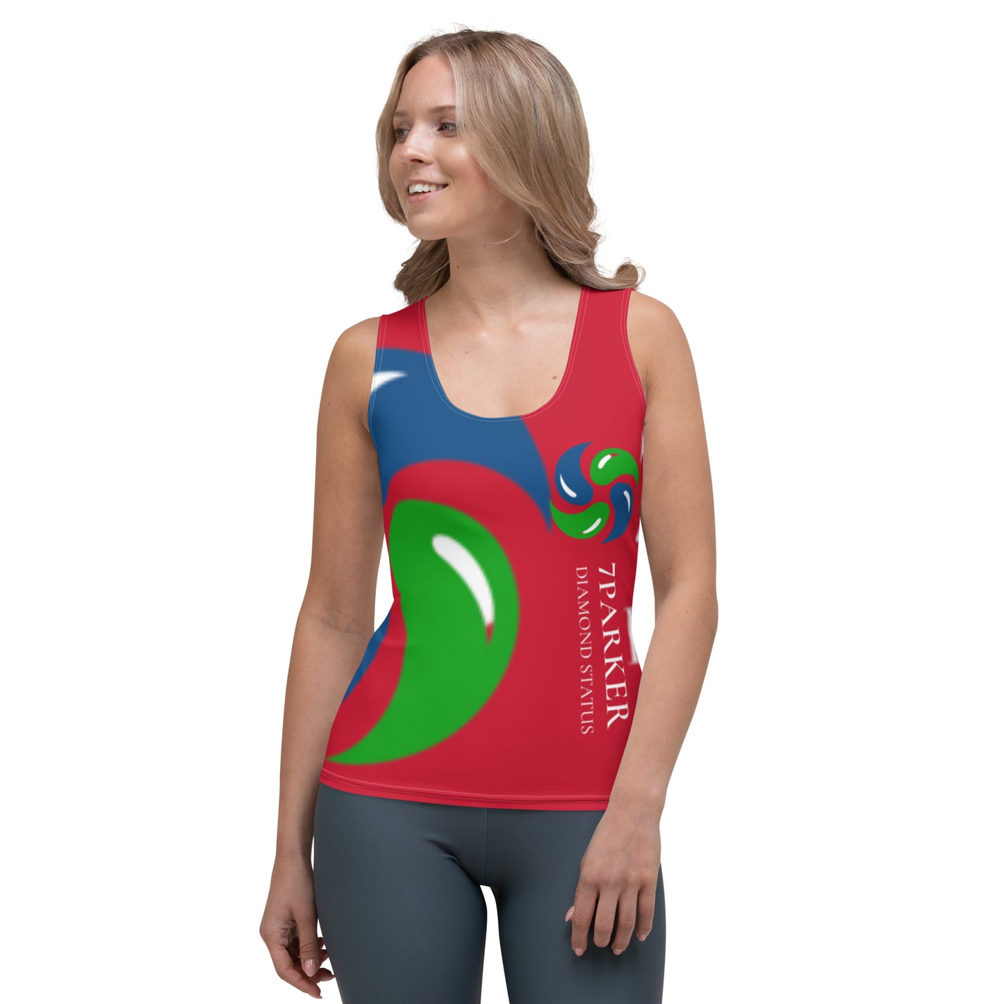 7Parker Women's Sublimation Cut & Sew Tank Top