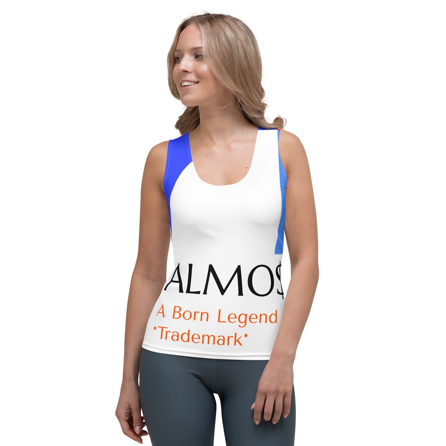 Almost Famous Women Sublimation Cut & Sew Tank Top