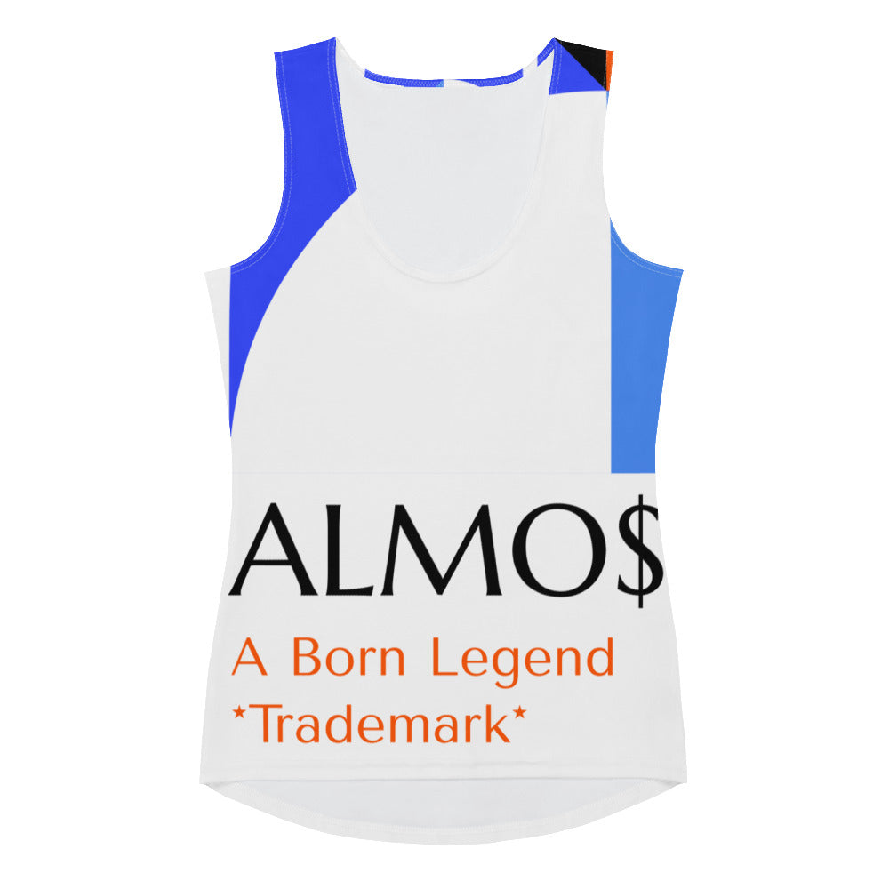 Almost Famous Women Sublimation Cut & Sew Tank Top