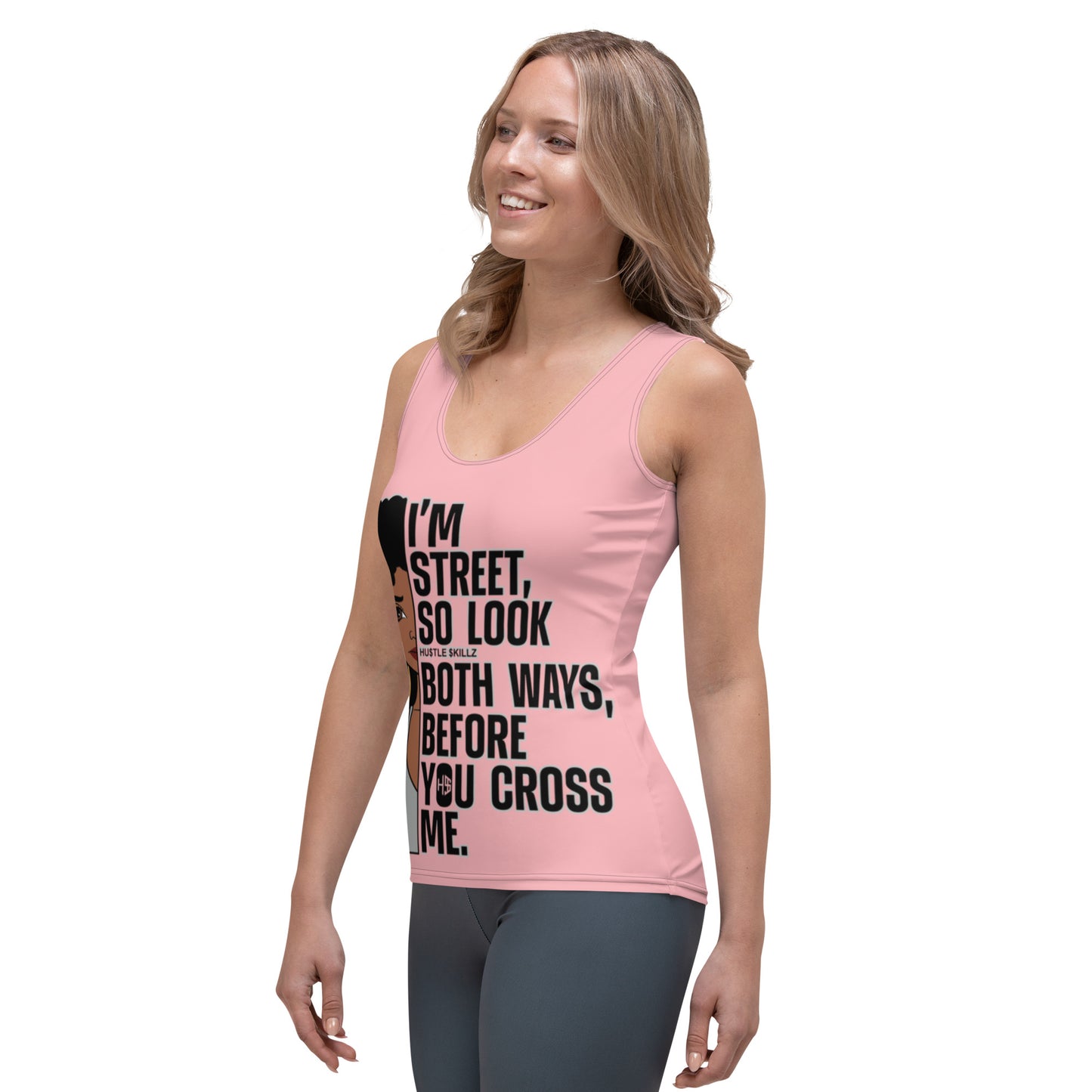 Women Sublimation Cut & Sew Tank Top