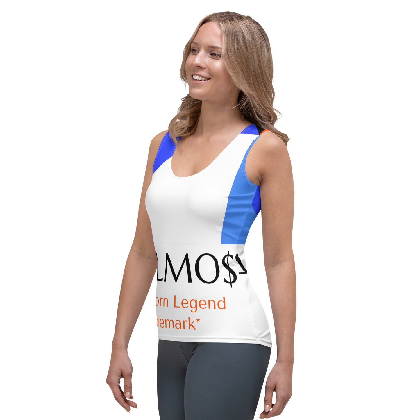 Almost Famous Women Sublimation Cut & Sew Tank Top