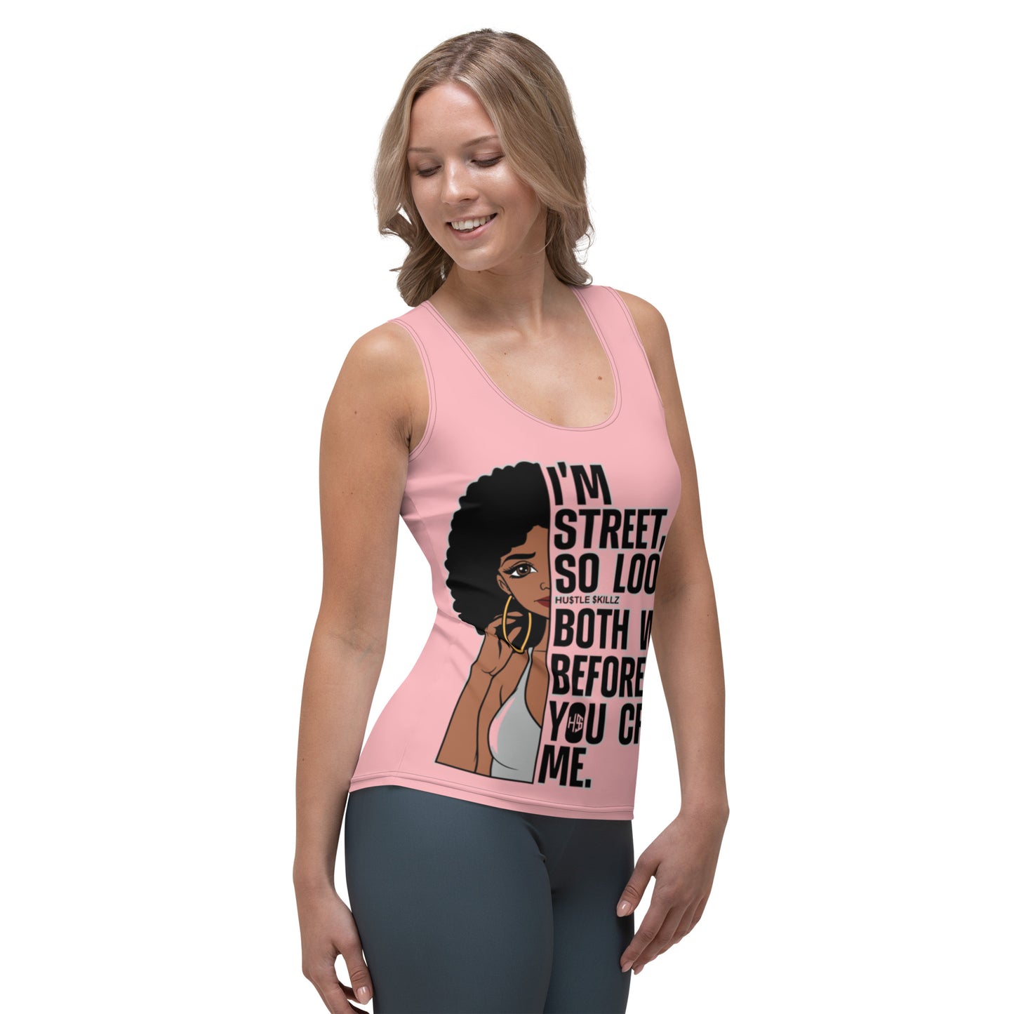 Women Sublimation Cut & Sew Tank Top