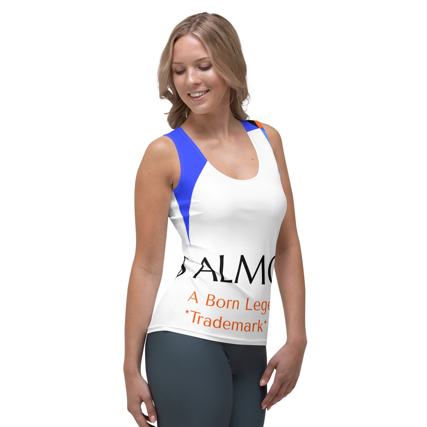 Almost Famous Women Sublimation Cut & Sew Tank Top