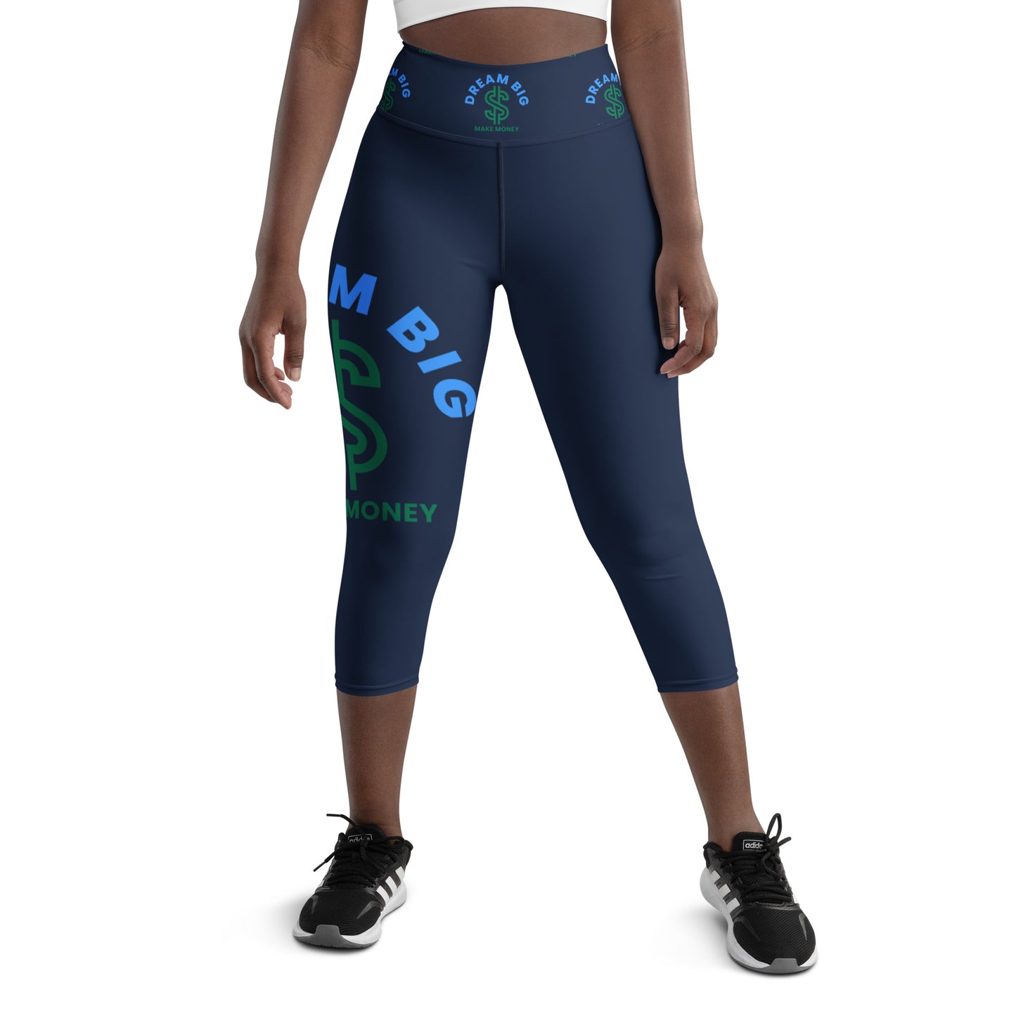 Dream Big Make Yoga Capri Leggings