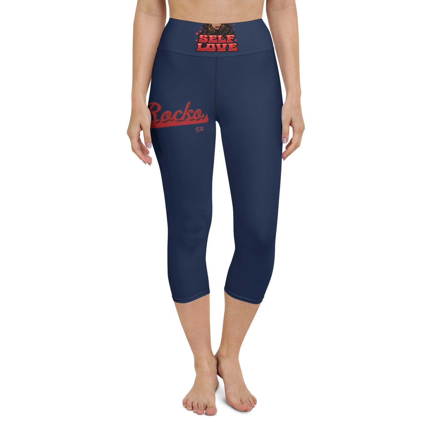 Rocko52 Yoga Capri Leggings