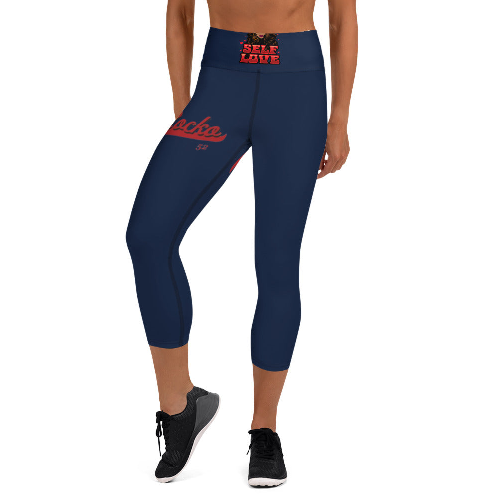 Rocko52 Yoga Capri Leggings