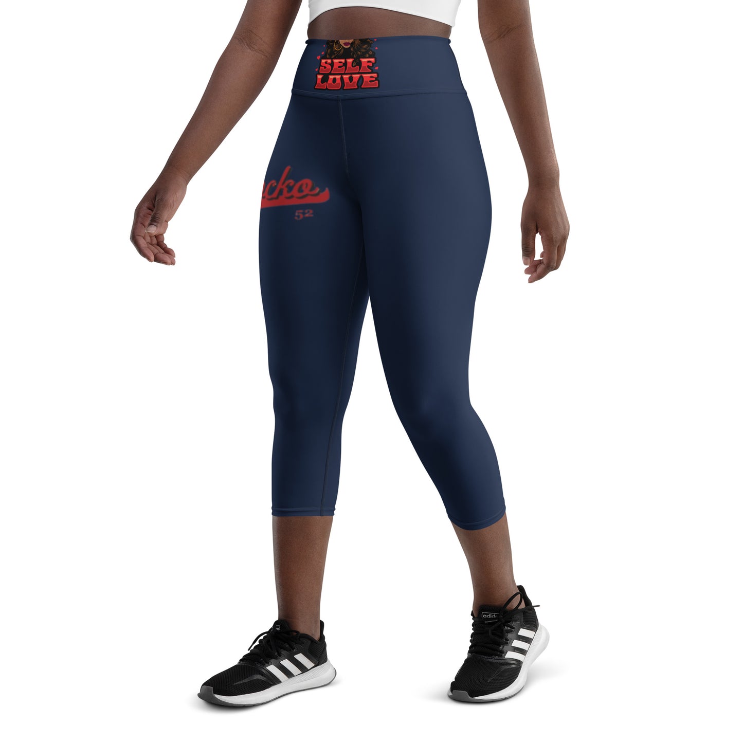 Rocko52 Yoga Capri Leggings