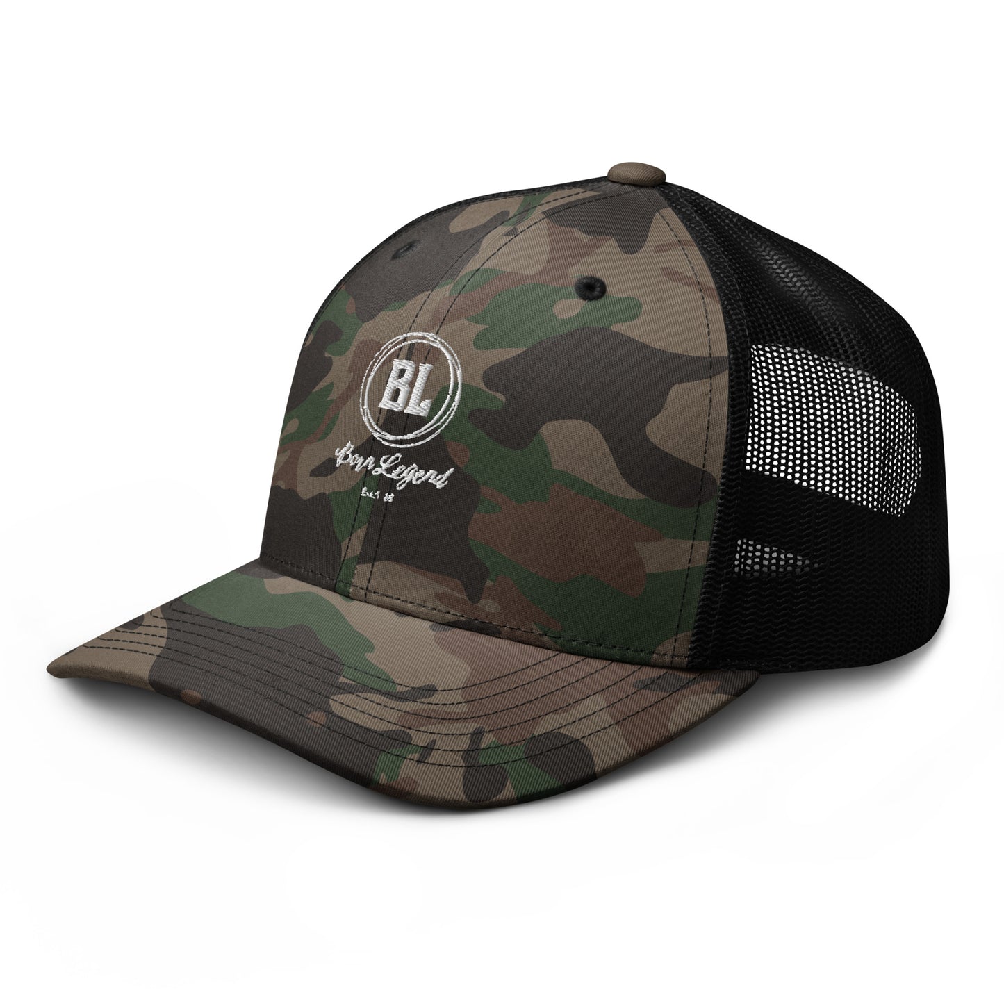 Born Legend Camouflage trucker hat