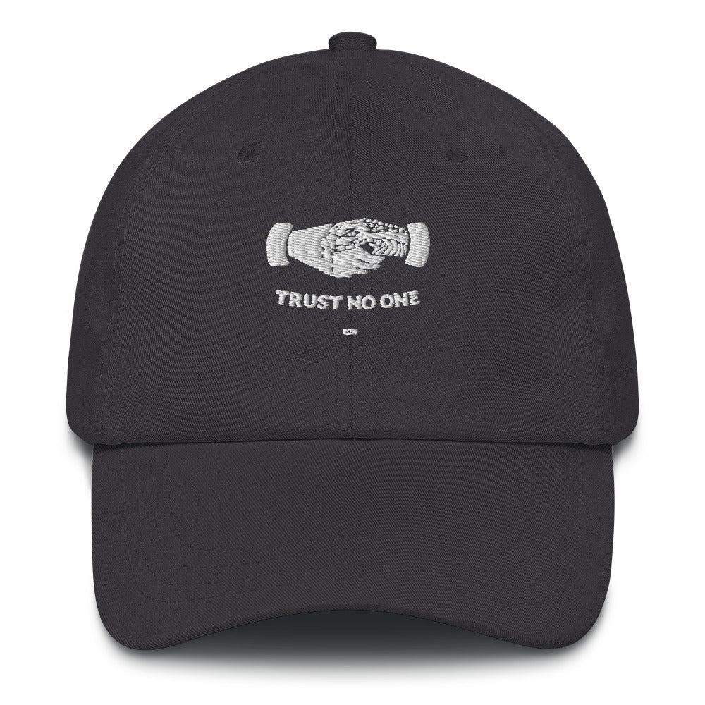 Trust No One)Premium dad hat