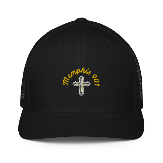 Memphis 901 Unisex Closed-back trucker cap