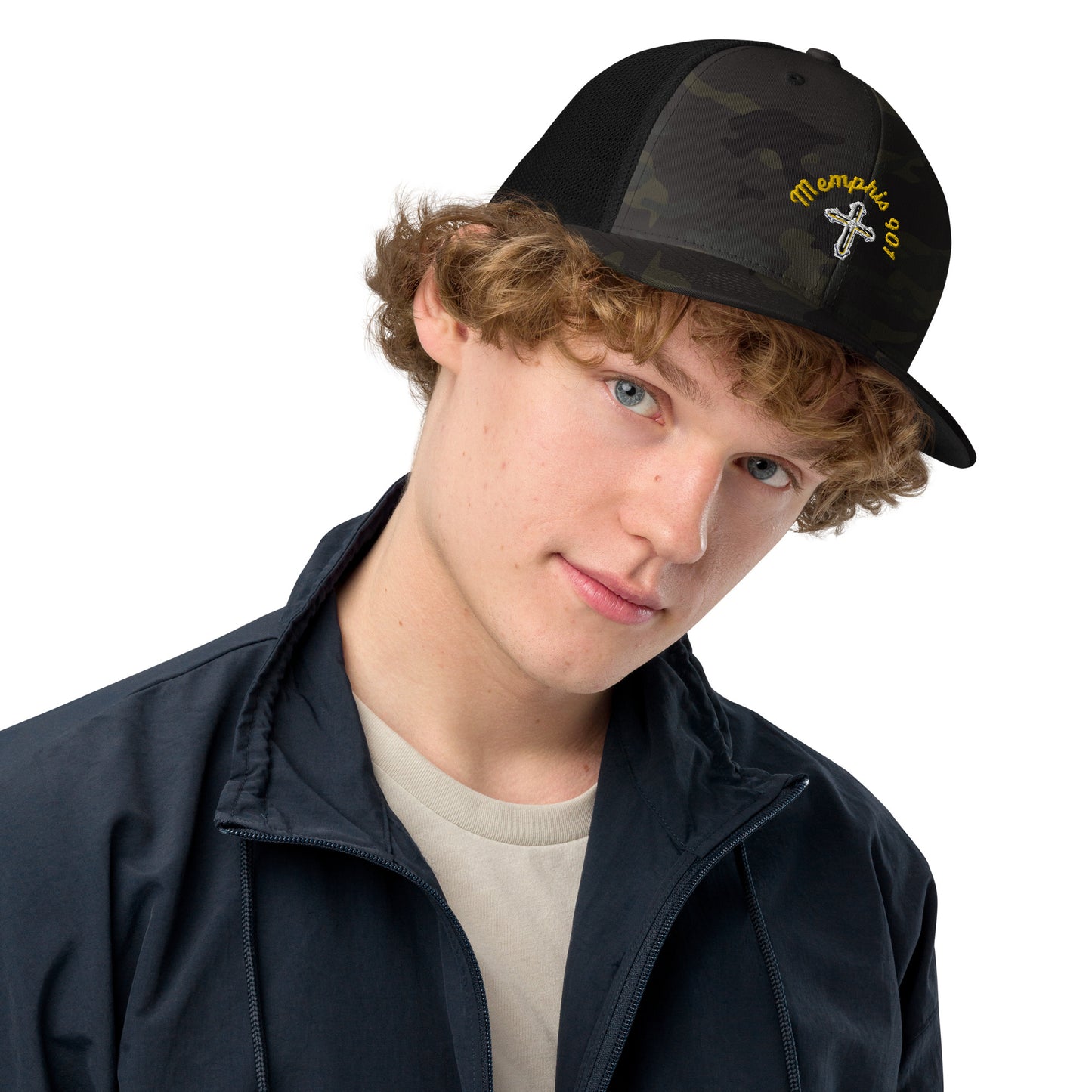 Memphis 901 Unisex Closed-back trucker cap