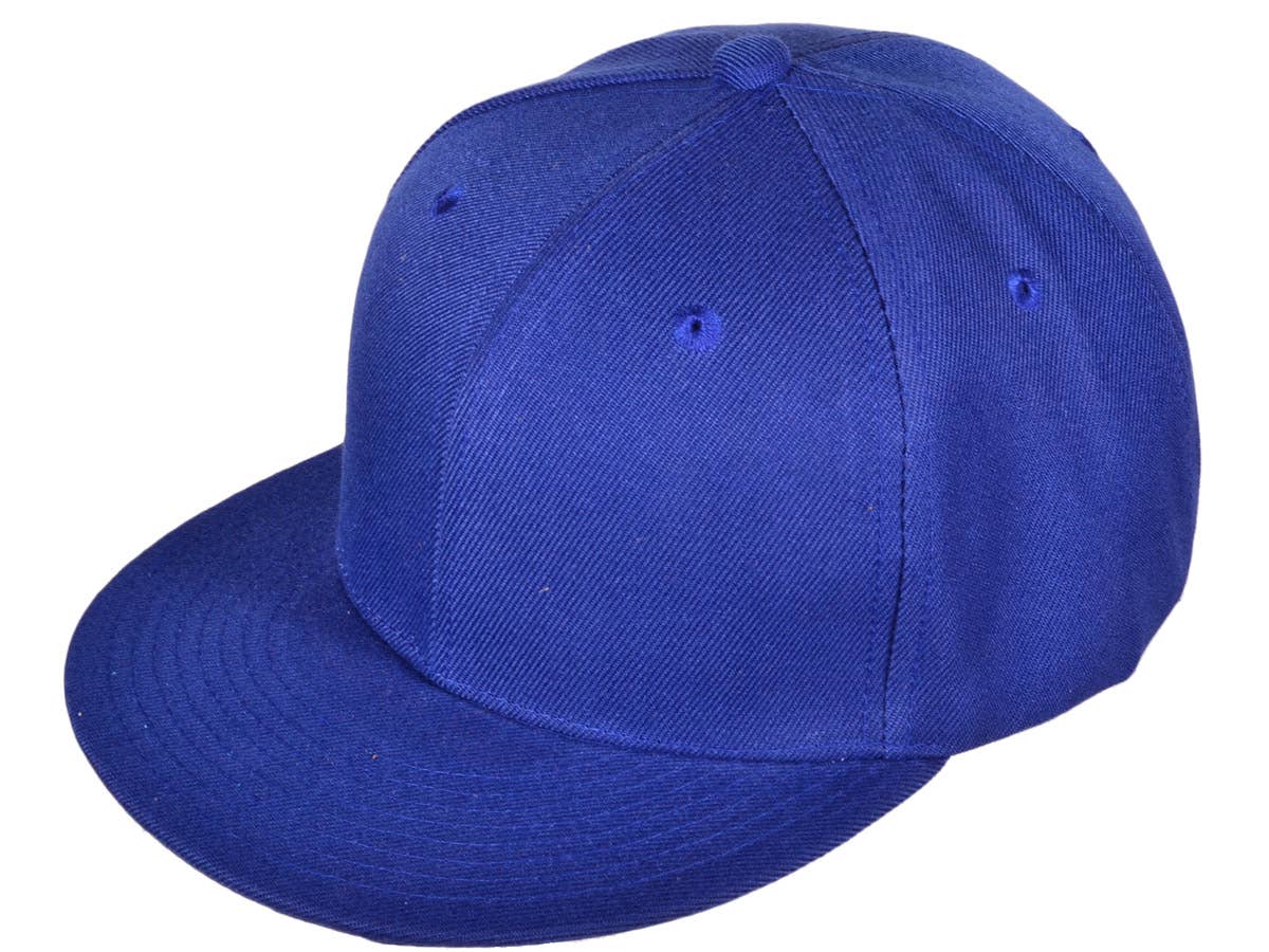 Blank Snapback Hats - Flat Bill Plain Vintage Snapbacks