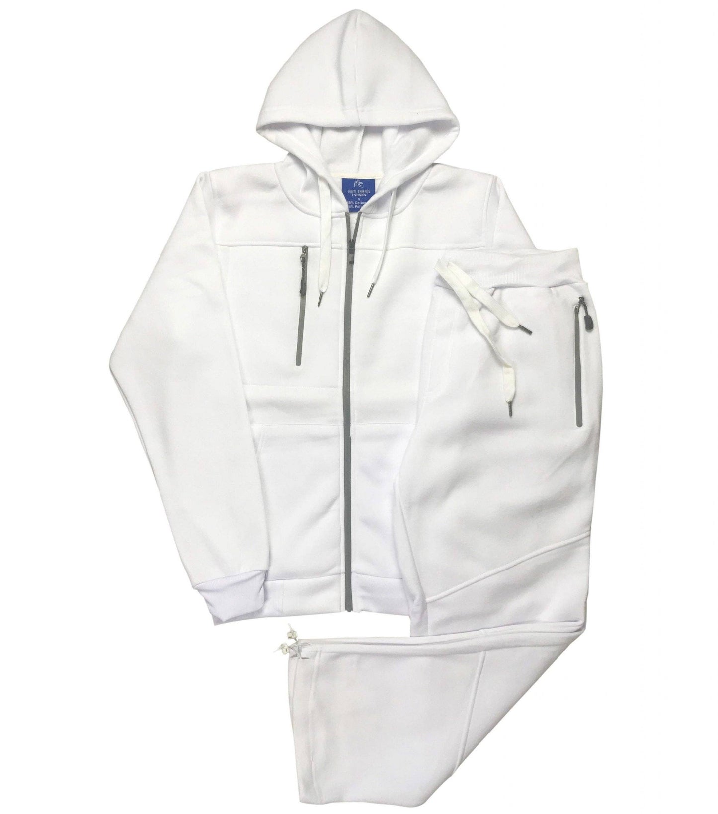 Men’s 2-Piece Sweatsuit Fleece Jogging Suit Warm Outfit