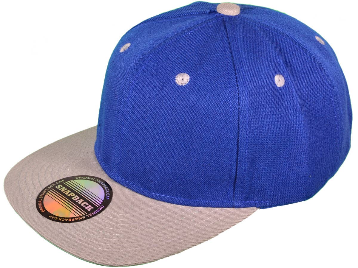 Blank Snapback Hats - Flat Bill Plain Vintage Snapbacks