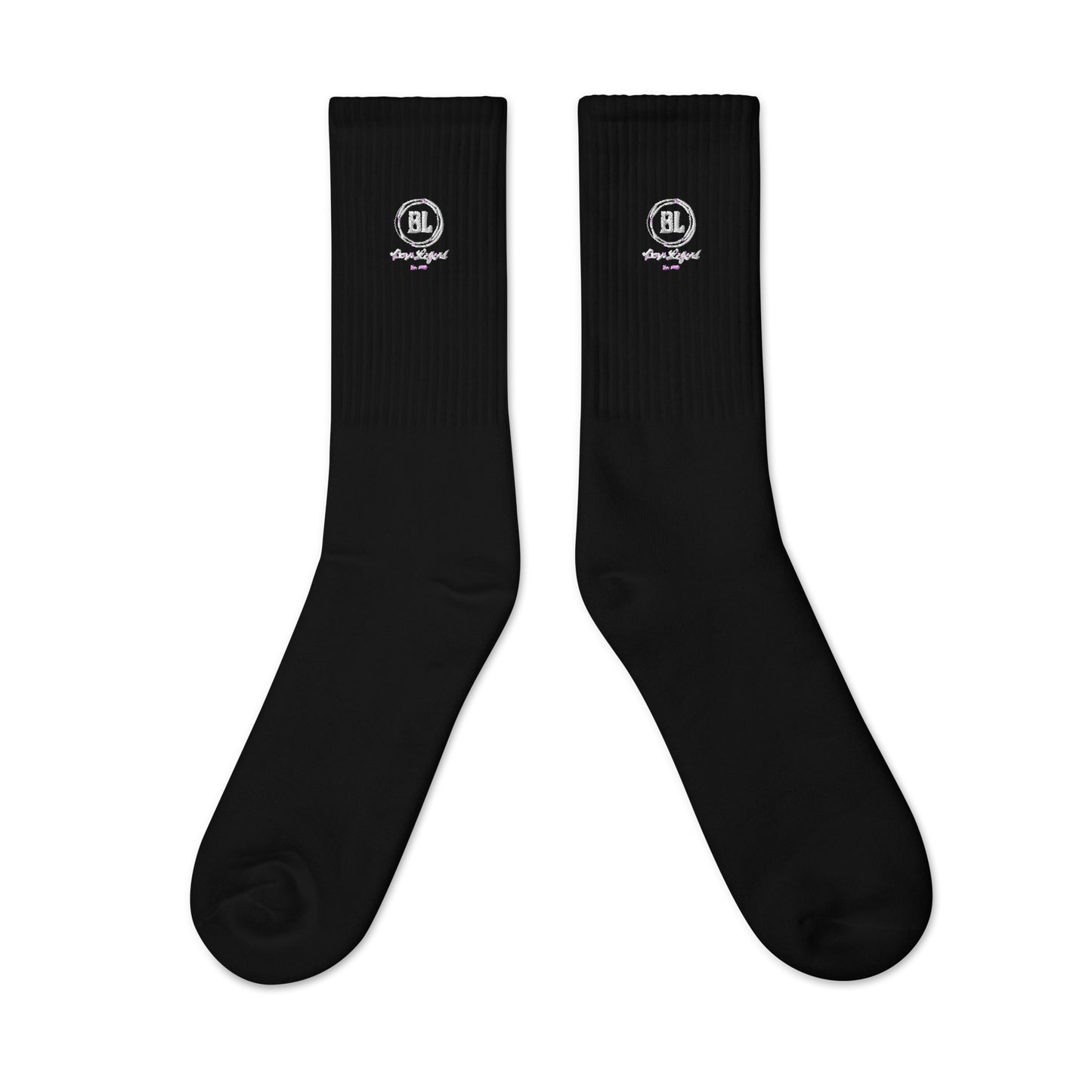 Born Legend Embroidered socks