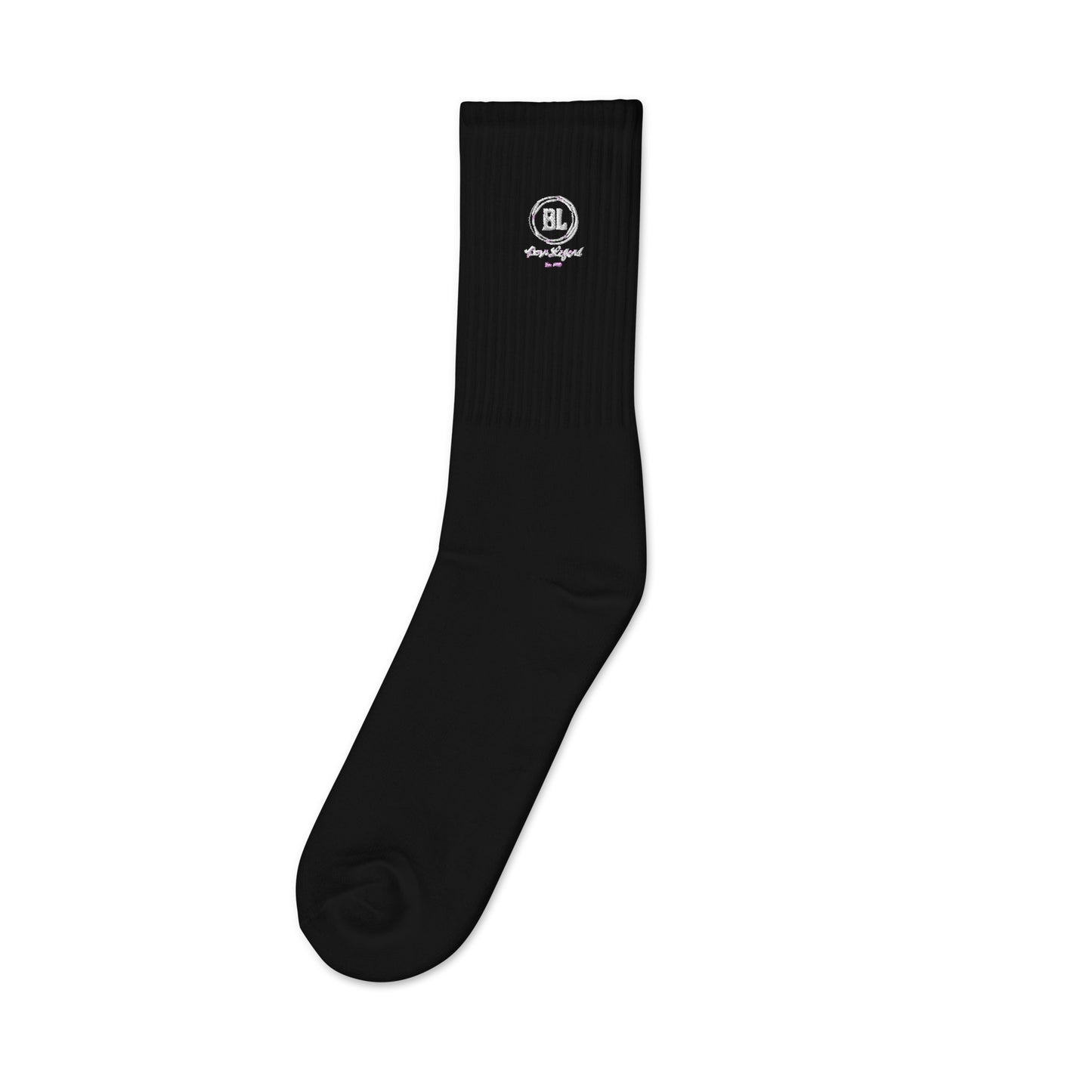 Born Legend Embroidered socks