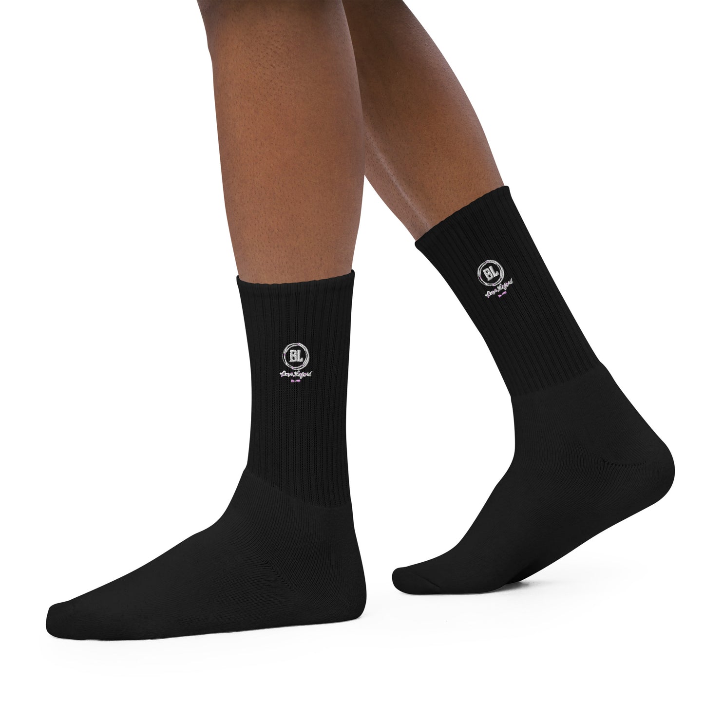 Born Legend Embroidered socks