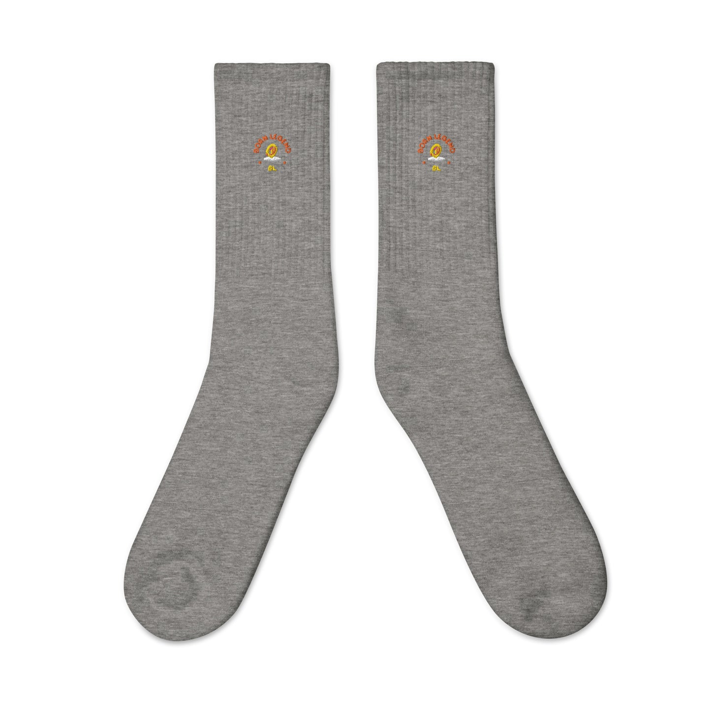 Born Legend Embroidered socks