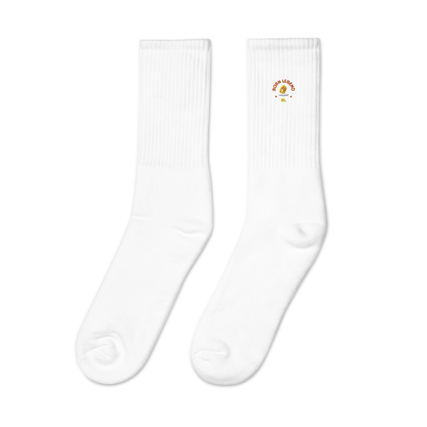 Born Legend Embroidered socks