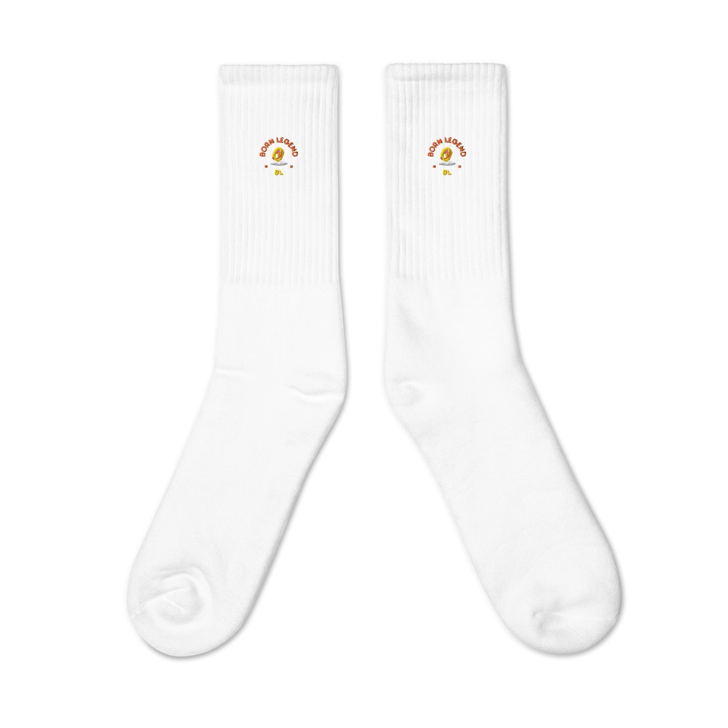 Born Legend Embroidered socks