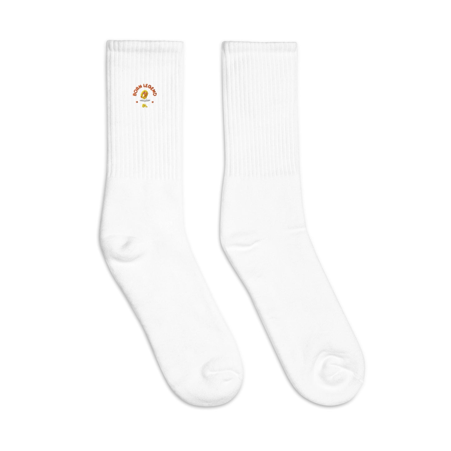 Born Legend Embroidered socks