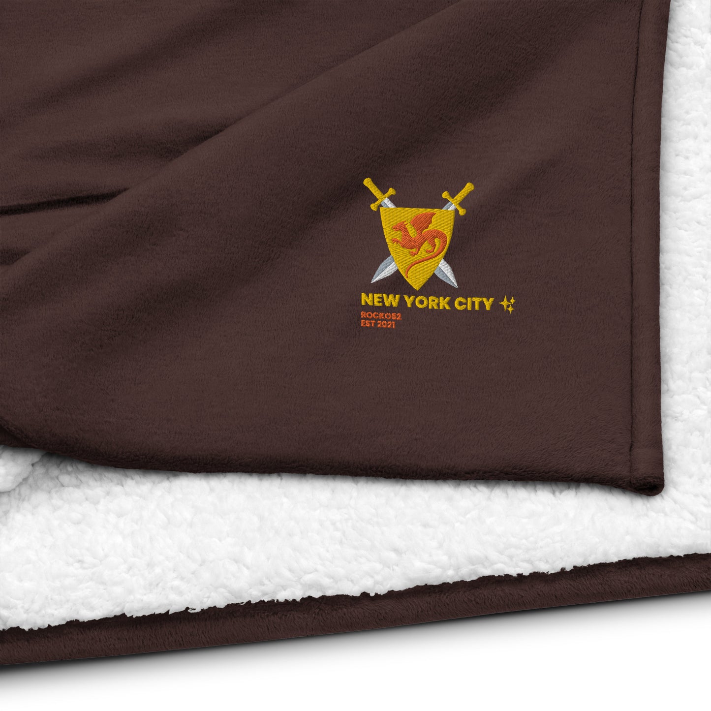 Born Legend Premium sherpa throw blanket