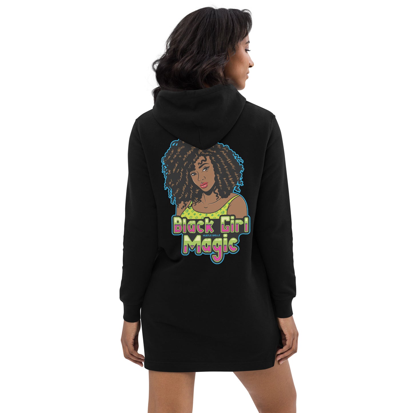 Black Girl Magic Hoodie dress