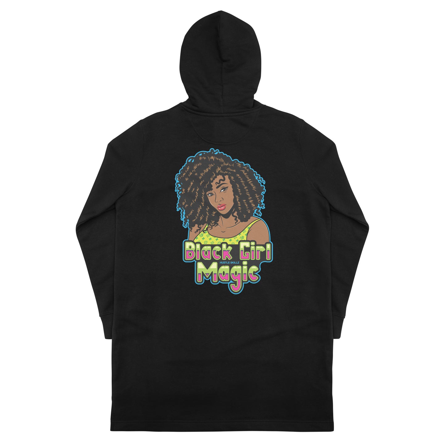 Black Girl Magic Hoodie dress