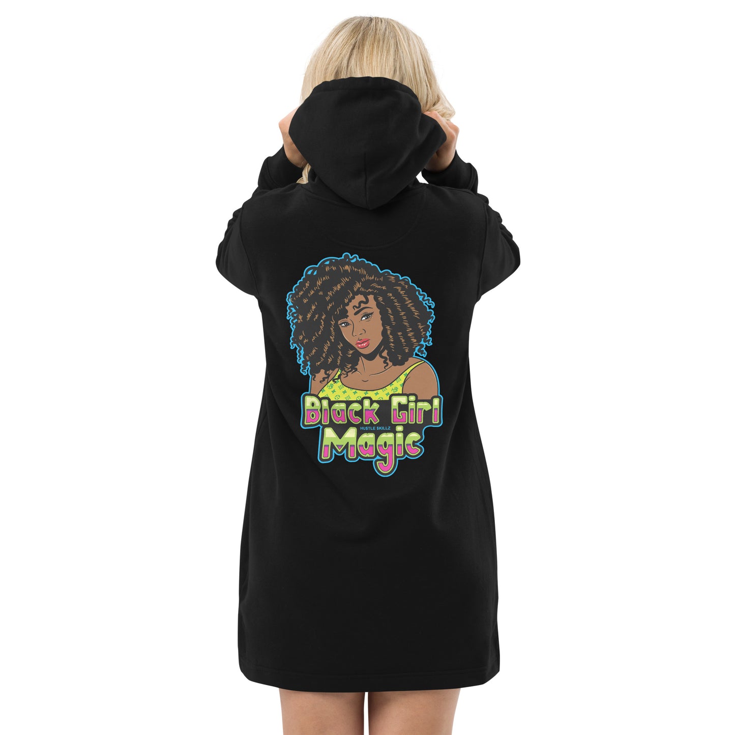 Black Girl Magic Hoodie dress